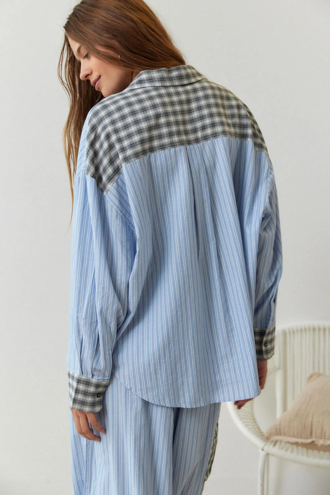 Sophie™ | Pyjama à carreaux deux pièces