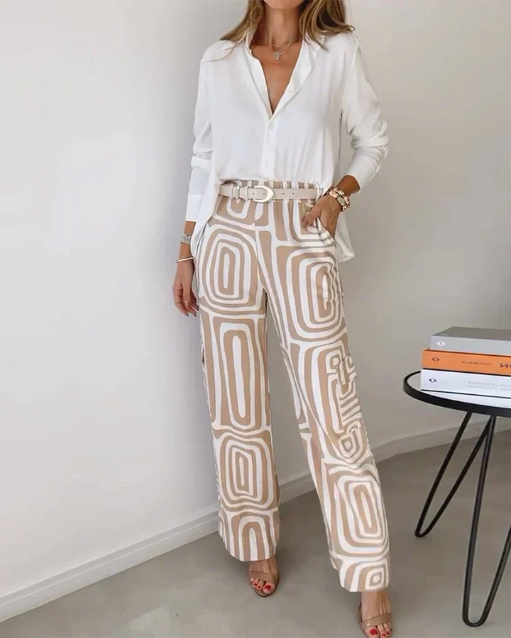 Margot™ | Ensemble pantalon et chemisier