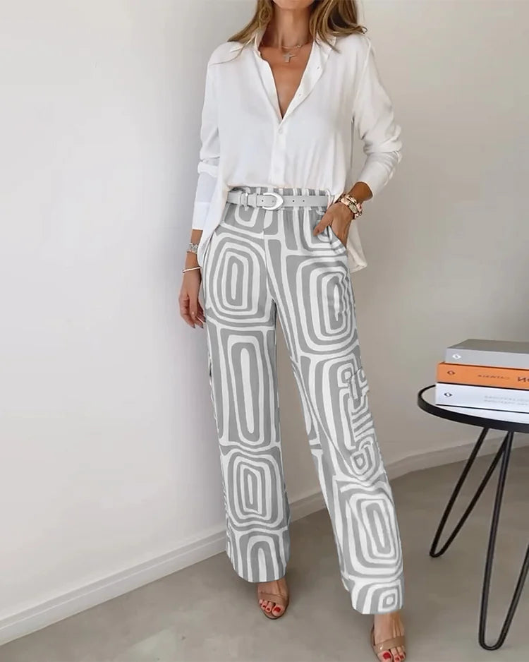Margot™ | Ensemble pantalon et chemisier