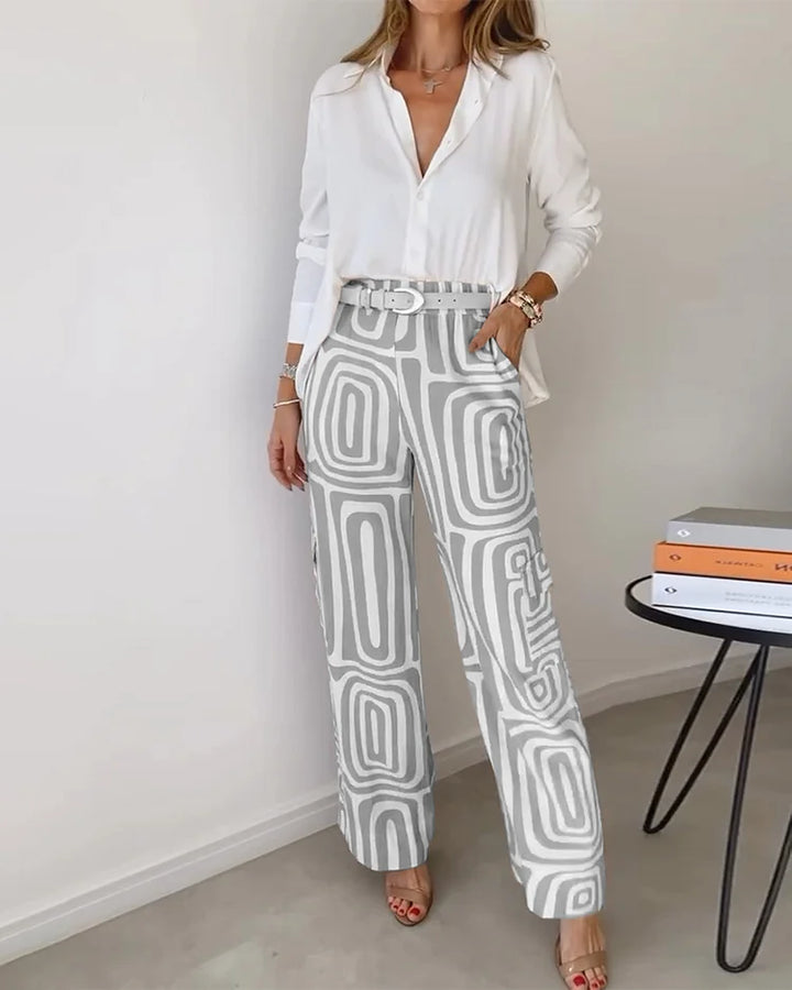 Margot™ | Ensemble pantalon et chemisier