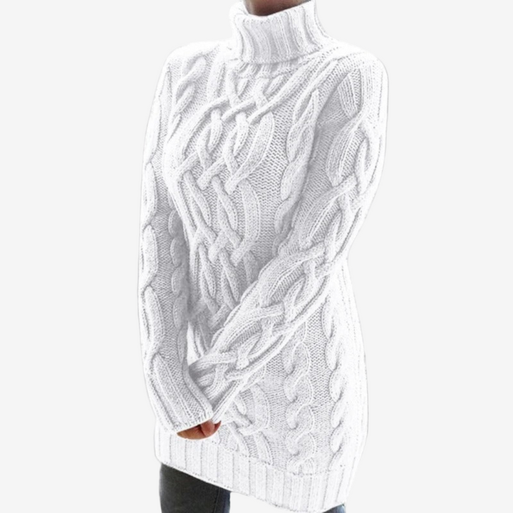 Lara™ Pull en Maille Torsadée
